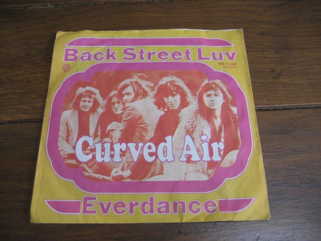 60s curved air back street luv, Cd's en Dvd's, 7 inch, Single, Ophalen of Verzenden, Zo goed als nieuw