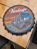 Metaal wandbord, Ophalen, Gebruikt, Metaal, Decoratieobject