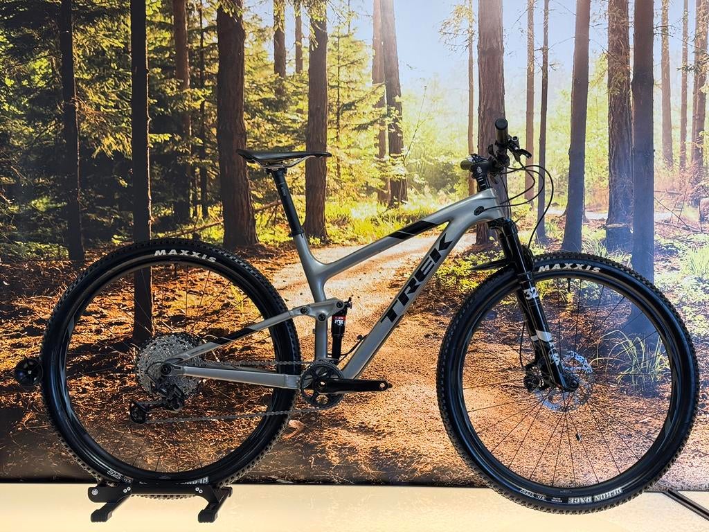 Prachtige Trek Top Fuel 9.7 Carbon Shimano Deore XT - maat M, Ophalen, Zo goed als nieuw, Trek, 53 tot 57 cm