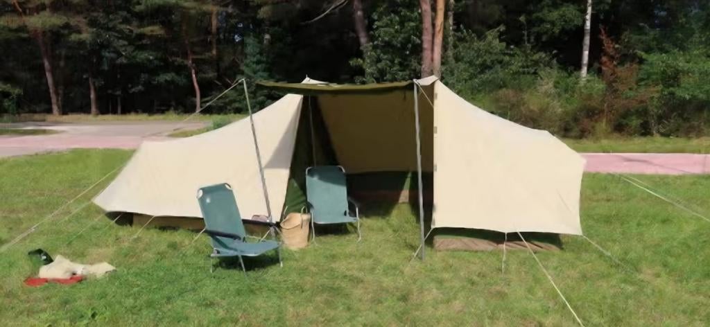 De Waard Bergeend tent met luifel, Ophalen, Gebruikt