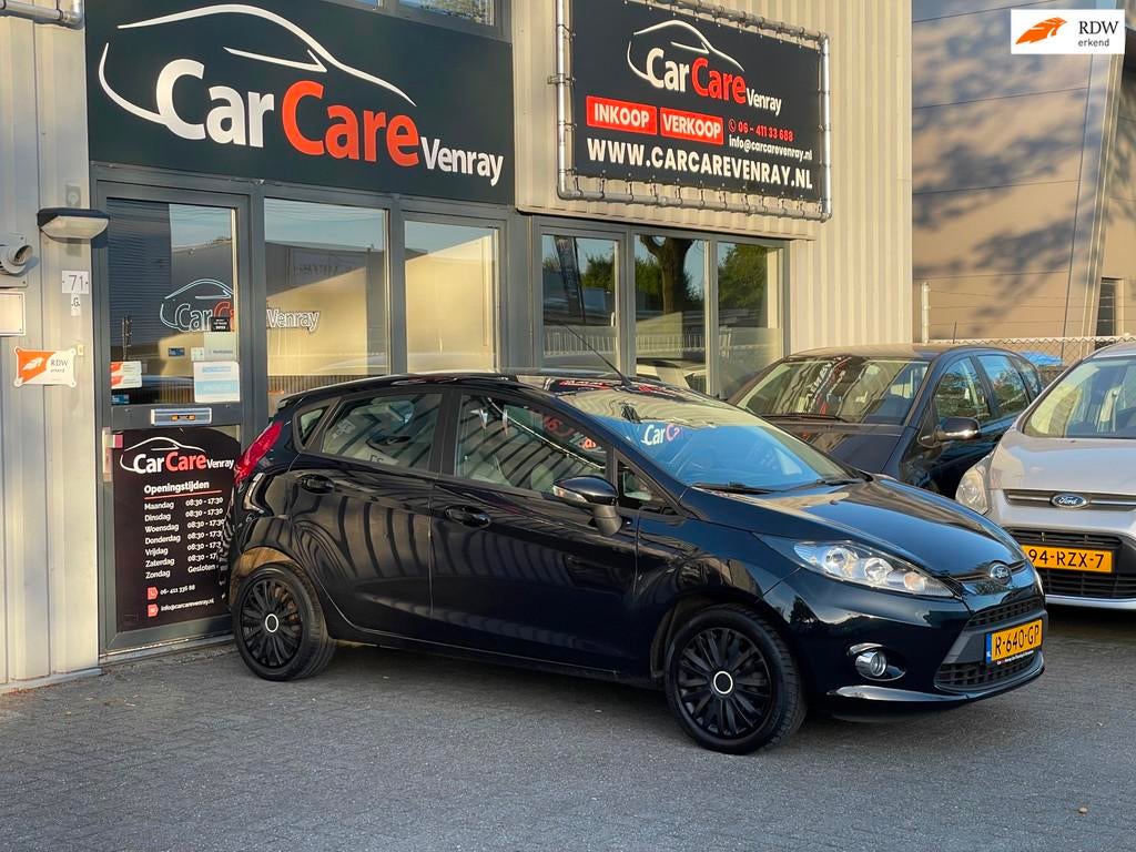 Ford Fiesta 1.25 Titanium|APK05-2027|AIRCO|STOELVERWARMING|5, Voorwielaandrijving, Euro 5, Stof, 82 pk