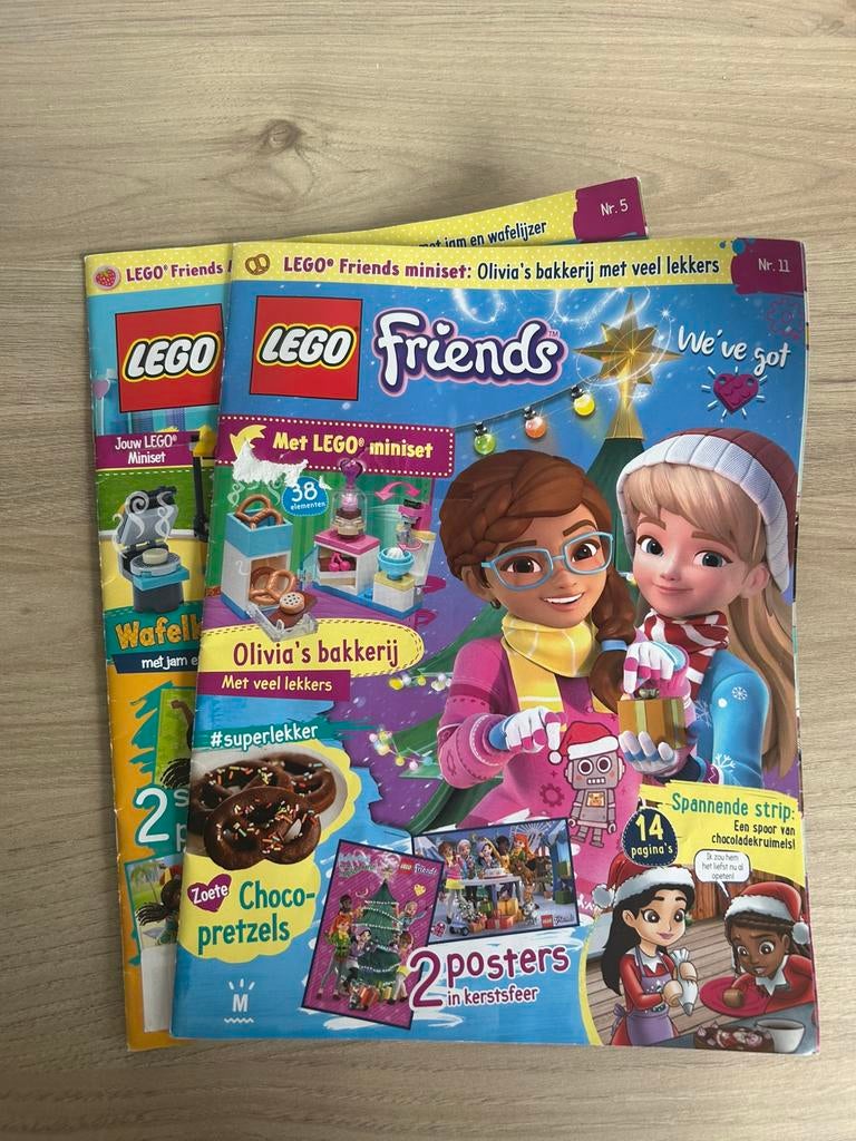 Lego friends tijdschriften, Kinderen en Baby's, Speelgoed | Duplo en Lego, Ophalen of Verzenden, Zo goed als nieuw