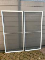 Twee raamhorren, Doe-het-zelf en Verbouw, Deuren en Horren, Ophalen, Kunststof, 80 tot 100 cm, Overige typen