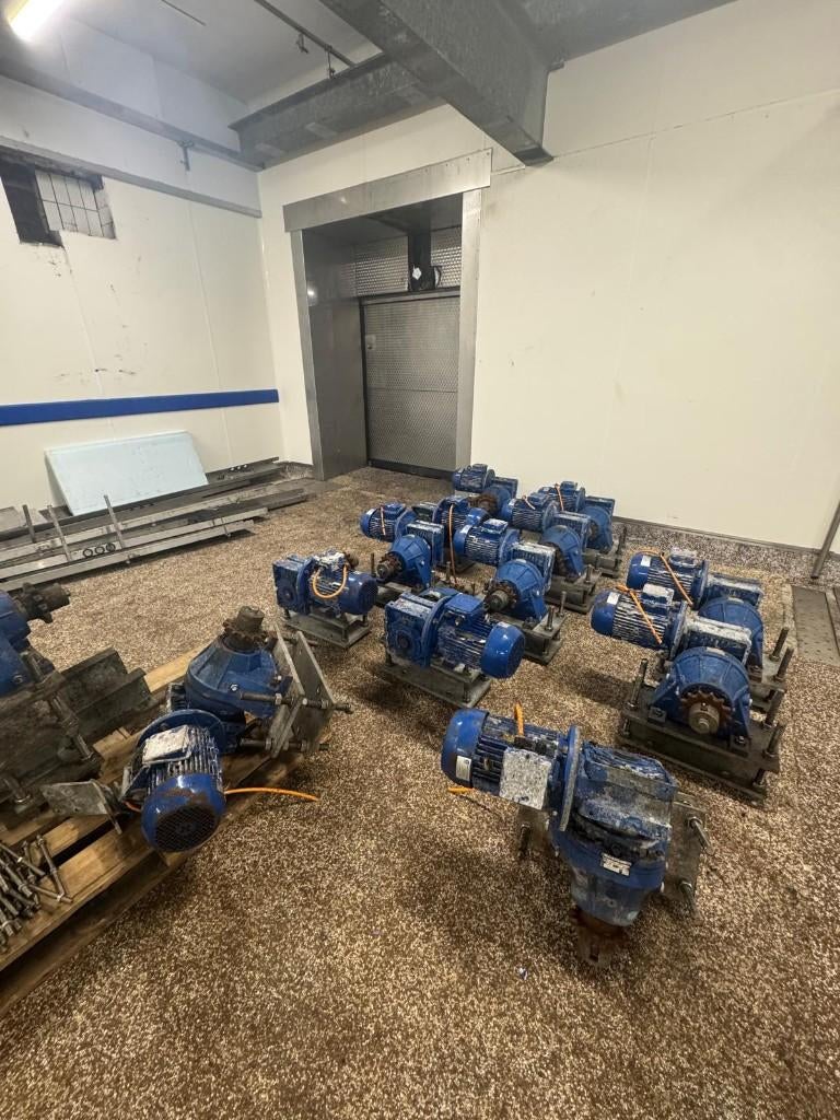 Gebruikte eind aandrijving uit voedselindustrie, Ophalen