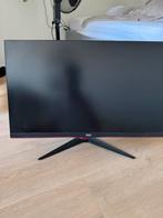Monitor | AOC Q27G2E/BK | 27 inch | 155 hertz | QHD, Computers en Software, Monitoren, Kantelbaar, VA, Zo goed als nieuw, 1 tot 2 ms