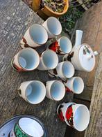 Mooi thee/sake set en borrel setje - alles in 1 koop, Gebruikt, Keramiek, Overige typen, Ophalen of Verzenden