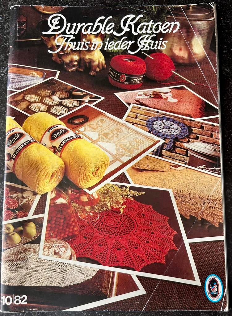 Durable Katoen - Thuis in ieder Huis - 10/82, Ophalen of Verzenden, Zo goed als nieuw, Haken, Patroon of Boek
