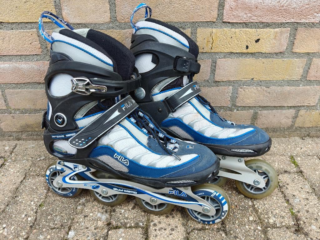 Skeelers Fila Primo alu maat 45, Gebruikt, Heren, Inline skates 4 wielen, Ophalen