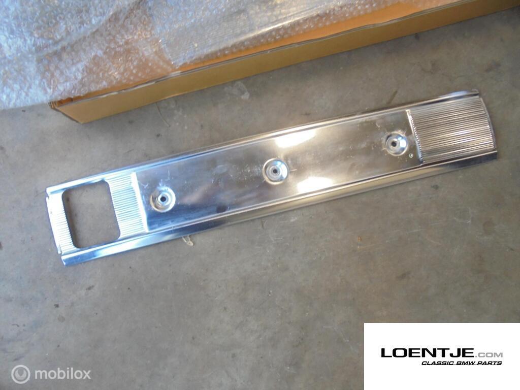Kentekenplaathouder achter BMW e9, chroom afdekking csi cs, Auto-onderdelen, Gebruikt, Ophalen of Verzenden, BMW, BMW