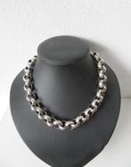 Zilveren Jasseron Collier halsketting armband 925, Ophalen of Verzenden, Zo goed als nieuw, Zilver, Overige materialen