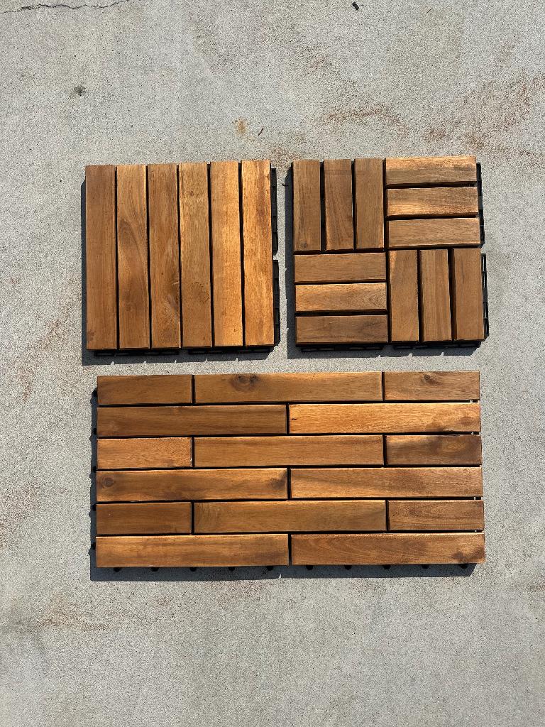 Acaciahout Terrastegels Vlonder NIEUW - Lijkt op Ikea Runnen, Info@ydemanne.nl, Verzenden, Nieuw, Ydemanne