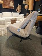 Relax fauteuil Sascha chill-line rundleer taupe