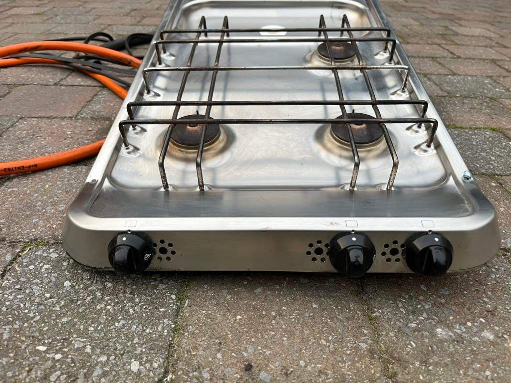 Gasstel met wasbak inbouw, Ophalen, Gebruikt