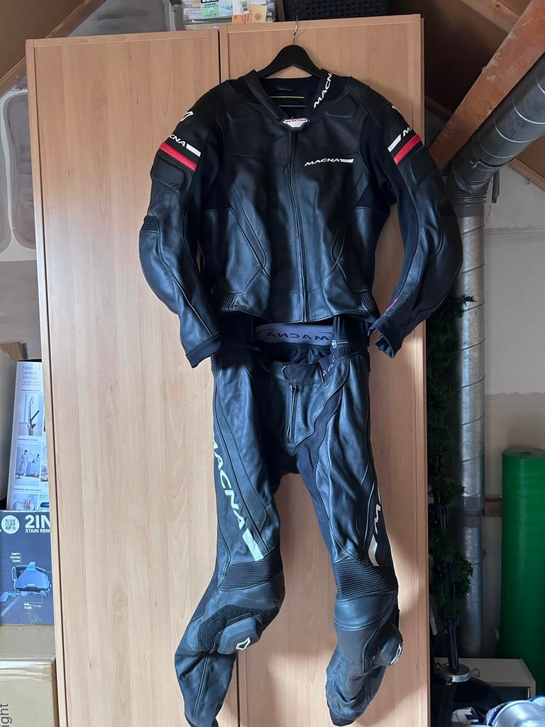 Macna 2-delig leren motorpak 3XL, Ophalen of Verzenden, Nieuw zonder kaartje, Heren, Combipak