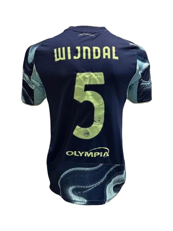Owen Wijndal AFC Ajax 25/26 gesigneerd  Uit Shirt, Verzamelen, Sportartikelen en Voetbal, Zo goed als nieuw, Shirt, Ajax, Ophalen of Verzenden