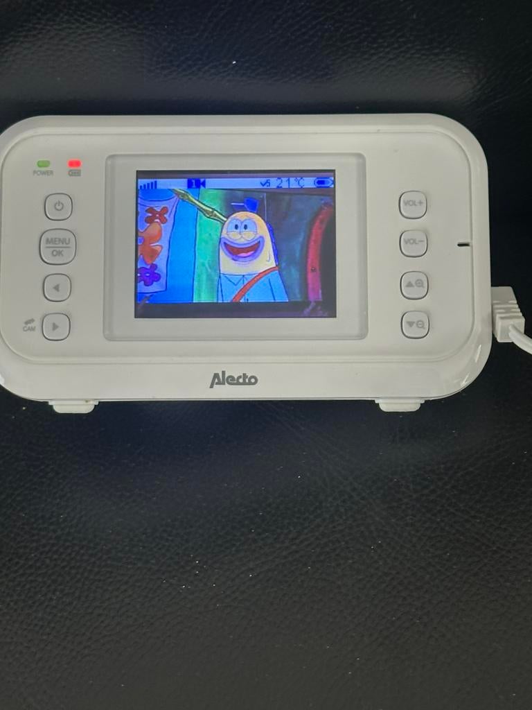Te koop: goed werkende babyfoon van Alecto met camera, Kinderen en Baby's, Babyfoons, Ophalen of Verzenden, Zo goed als nieuw