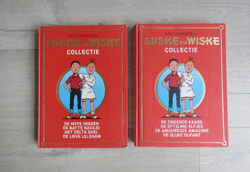 Suske en Wiske - 2 Hardcover Luxe Boeken, Boeken, Meerdere stripboeken, Ophalen, Gelezen, Willy Vandersteen