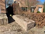 Gratis klinkers op te halen, 2.189 stuks, Tuin en Terras, Tegels en Klinkers, Ophalen, Gebruikt, Klinkers, 10 m² of meer