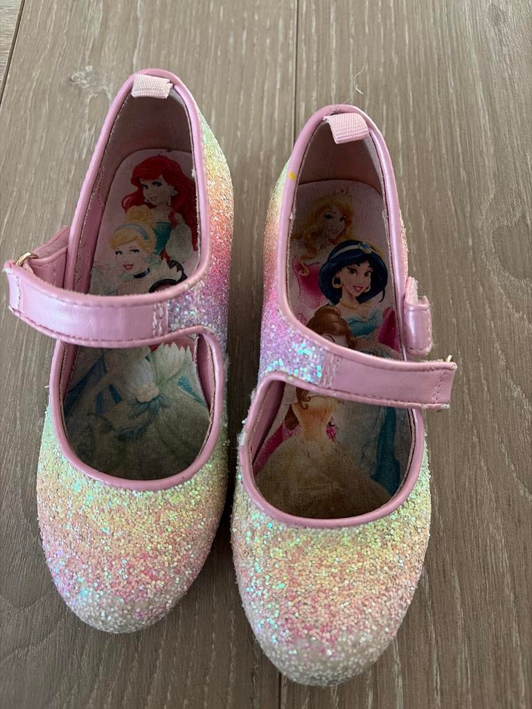 Disney Prinsessen Schoenen - Glitter & Roze, Ophalen of Verzenden, Gebruikt, Meisje, Schoenen