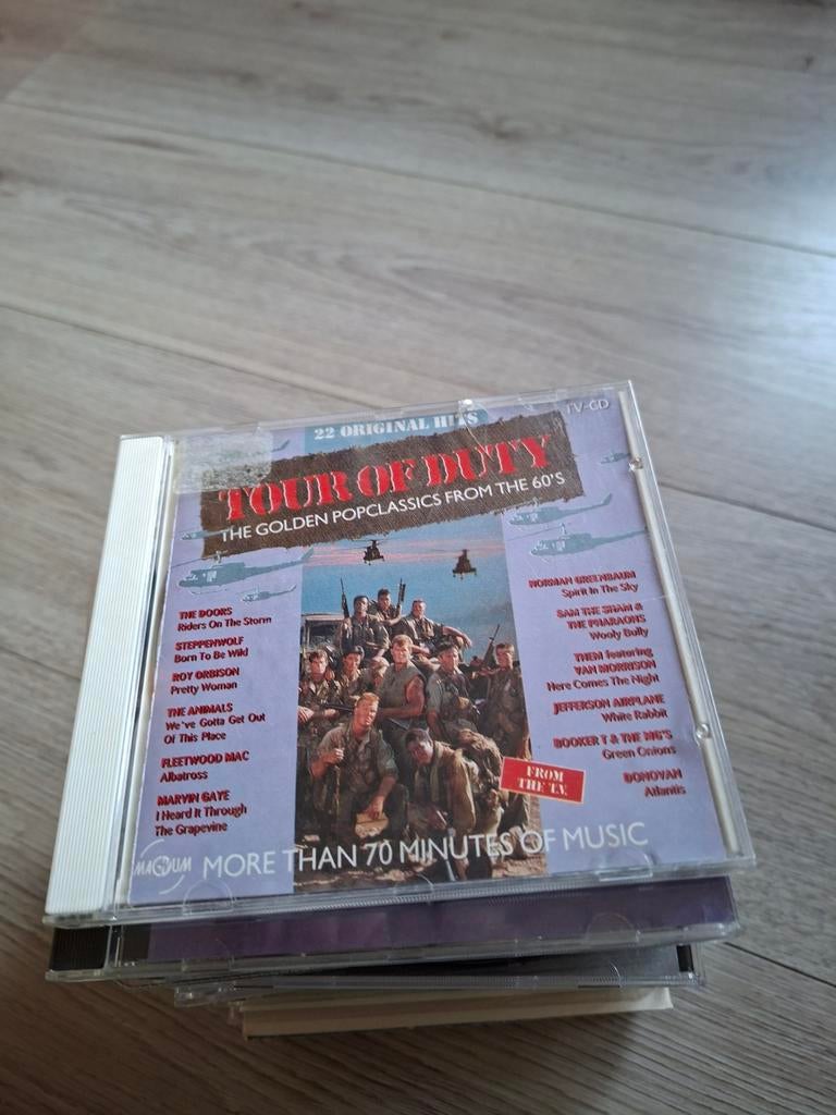 Tour of Duty (22 hits, Doors,Steppenwolf,Animals,Fleetwood M, Cd's en Dvd's, Cd's | Pop, Gebruikt, Ophalen of Verzenden