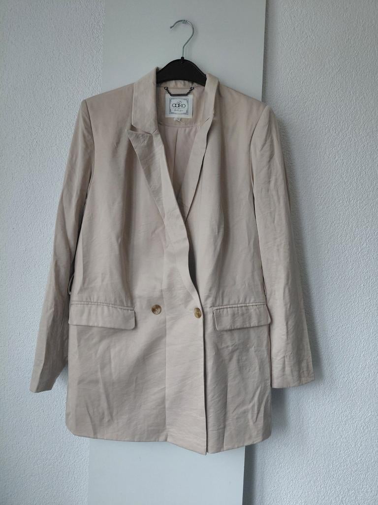 AAIKO beige blazer S, Aaiko, Beige, Ophalen of Verzenden, Zo goed als nieuw