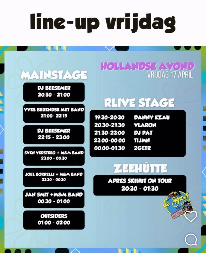 2 kaarten Rockanje Live 2026 Hollandse Avond 50€, Twee personen