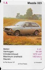 Kb17 autokaartje 1a mazda 323, Ophalen of Verzenden, Zo goed als nieuw, Auto's