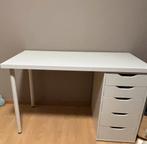 Ikea bureau wit, Huis en Inrichting, Bureaus, Ophalen, Zo goed als nieuw, Bureau