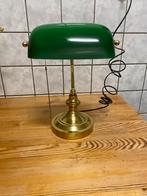 Bankierslamp notaris lamp vaste prijs 51 euro, Ophalen of Verzenden, Zo goed als nieuw, Glas, Minder dan 50 cm