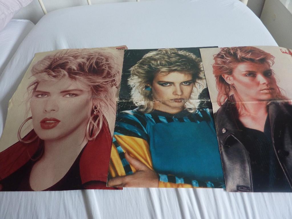 KIM WILDE -POSTERS EN KNIPSELS, Verzamelen, Verzenden, Zo goed als nieuw, A1 t/m A3