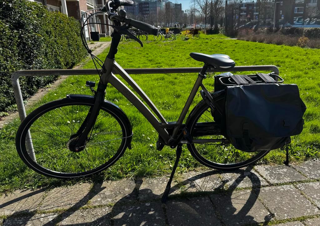 Gazelle Chamonix C8 Damesfiets - Framemaat 53, 53 tot 56 cm, Versnellingen, Ophalen of Verzenden, Zo goed als nieuw