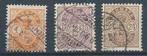 7862 – Scandinavië - Denemarken – MiNr 37-39 (gestempeld), Ophalen of Verzenden, Denemarken, Gestempeld