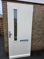 Voordeur buitendeur 211 X 92,5 cm., Doe-het-zelf en Verbouw, Deuren en Horren, Ophalen, Gebruikt, 200 tot 215 cm, Glas