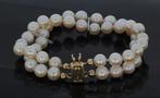 Parel fraaie armband 14k gouden slot vintage dames