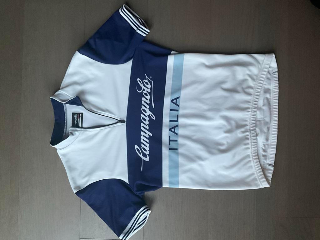 Campagnolo Italia Wielershirt Maat L, Fietsen en Brommers, Fietsaccessoires | Fietskleding, Ophalen, Gebruikt, Heren, L