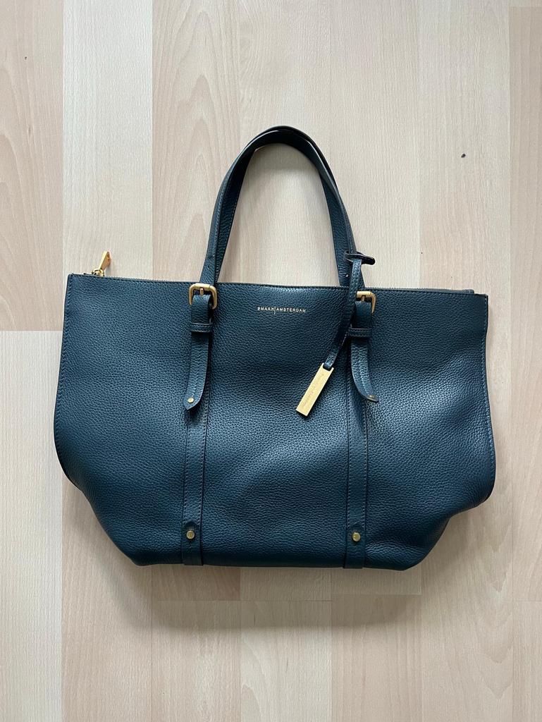Navy Smaak Amsterdam tas goede staat, Ophalen of Verzenden, Zo goed als nieuw, Blauw, Handtas