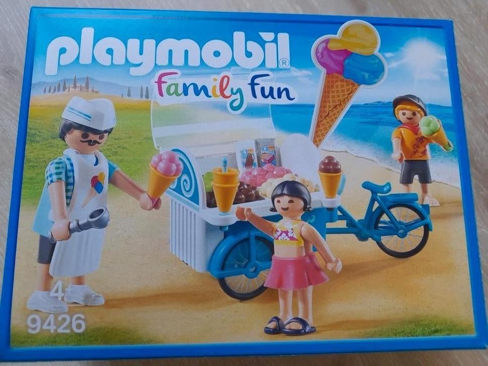 Playmobil ijsco bakfiets, Ophalen of Verzenden, Zo goed als nieuw