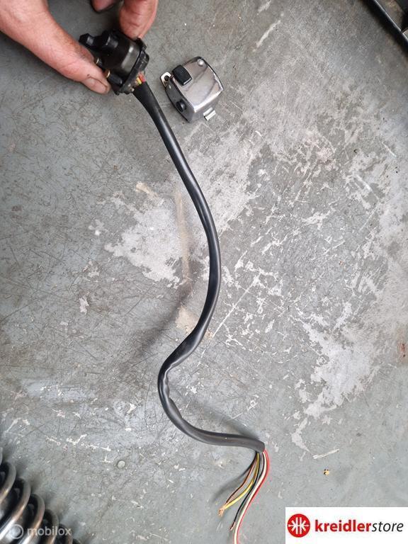 Kreidler lichtschakelaar origineel 5 draads Merit, Gebruikt, Kreidler, Ophalen of Verzenden, Kreidler