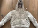 Zara jas Jack met capuchon crème kunstleer mt S, Ophalen of Verzenden, Zo goed als nieuw, Maat 38/40 (M), Beige