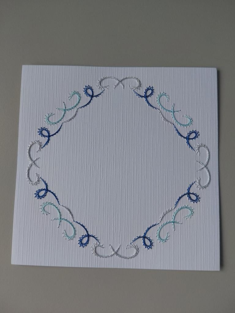 Opleg kaart - borduur  - 79, Ophalen of Verzenden, Nieuw, Overige thema's, Pons of Mal