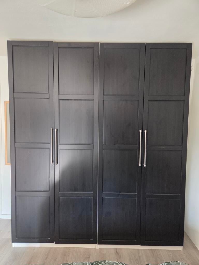 PAX deuren, 4 hout en 1 spiegel 50x229, Gebruikt, 200 cm of meer, Minder dan 25 cm, 50 tot 100 cm