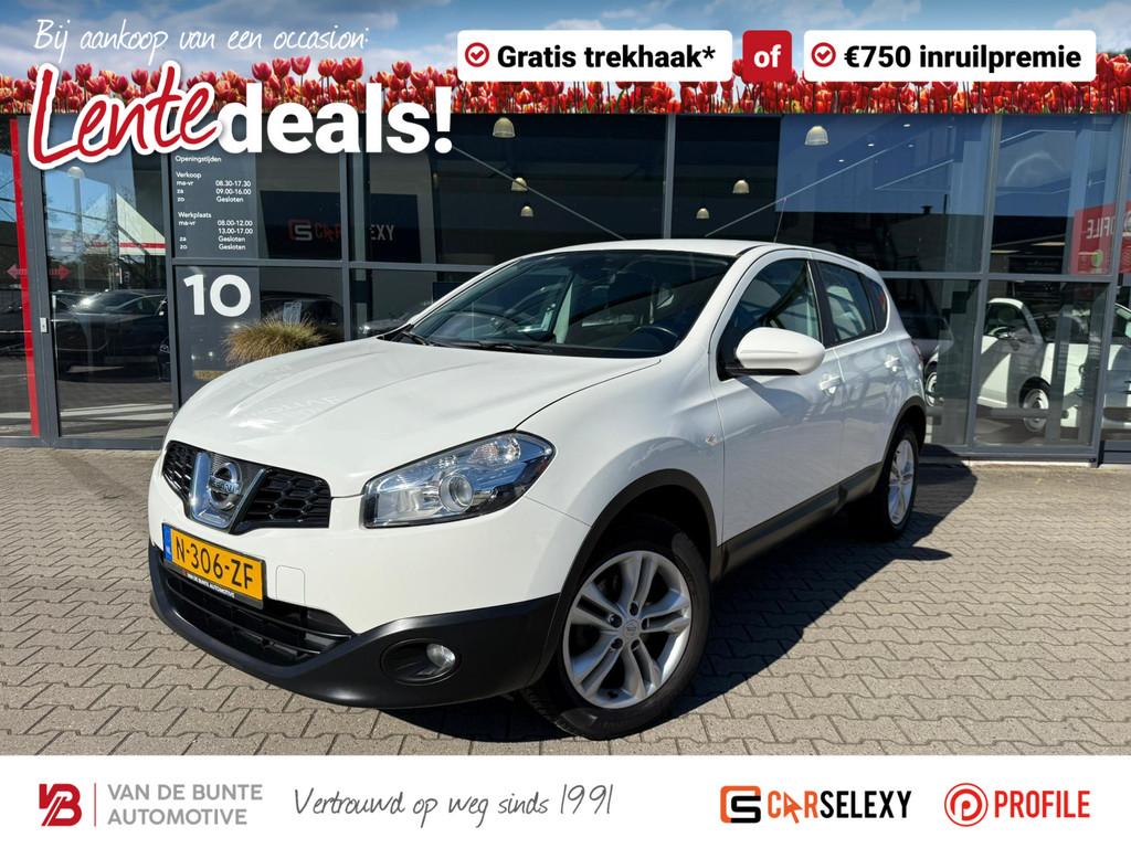 Nissan Qashqai 1.6 Acenta *Trekhaak & Cruise Control*, Auto's, Nissan, Bedrijf, Te koop, Qashqai, ABS, Airbags, Airconditioning