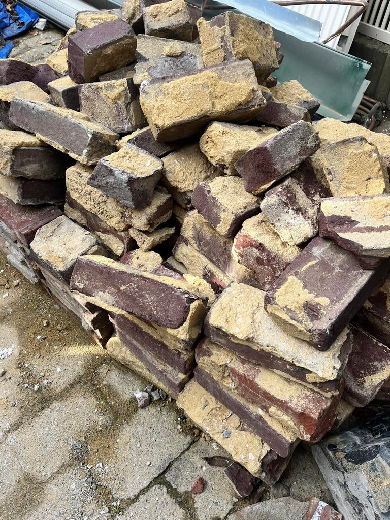 Bakstenen, Minder dan 3 m³, Ophalen