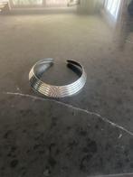 Massief zilveren spang halsketting, Ophalen of Verzenden, Gebruikt, Zilver