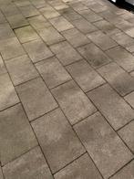 Grijs betontegels 20x30cm, Ophalen, Gebruikt, Minder dan 5 m², Beton