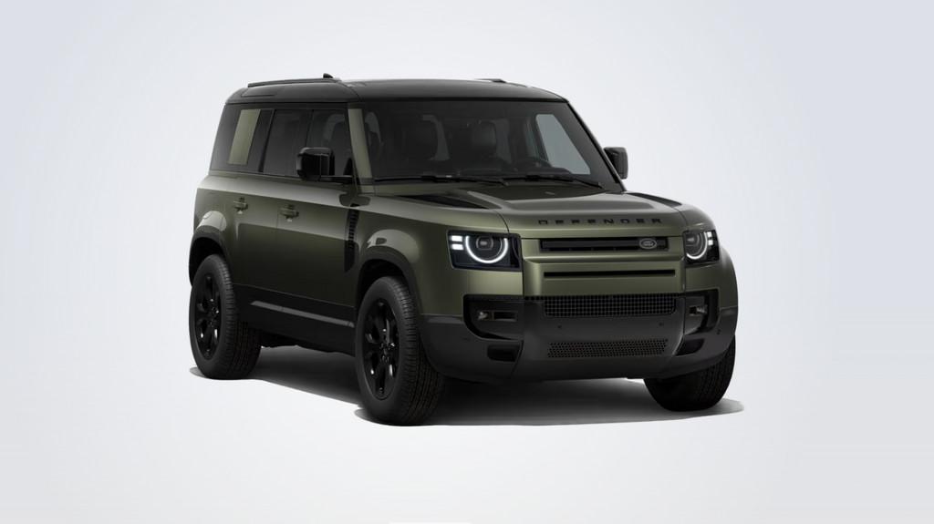 Land Rover Defender 110 P300e Forest Edition | Pano | Trekha, Automaat, Stof, Euro 6, 4 cilinders