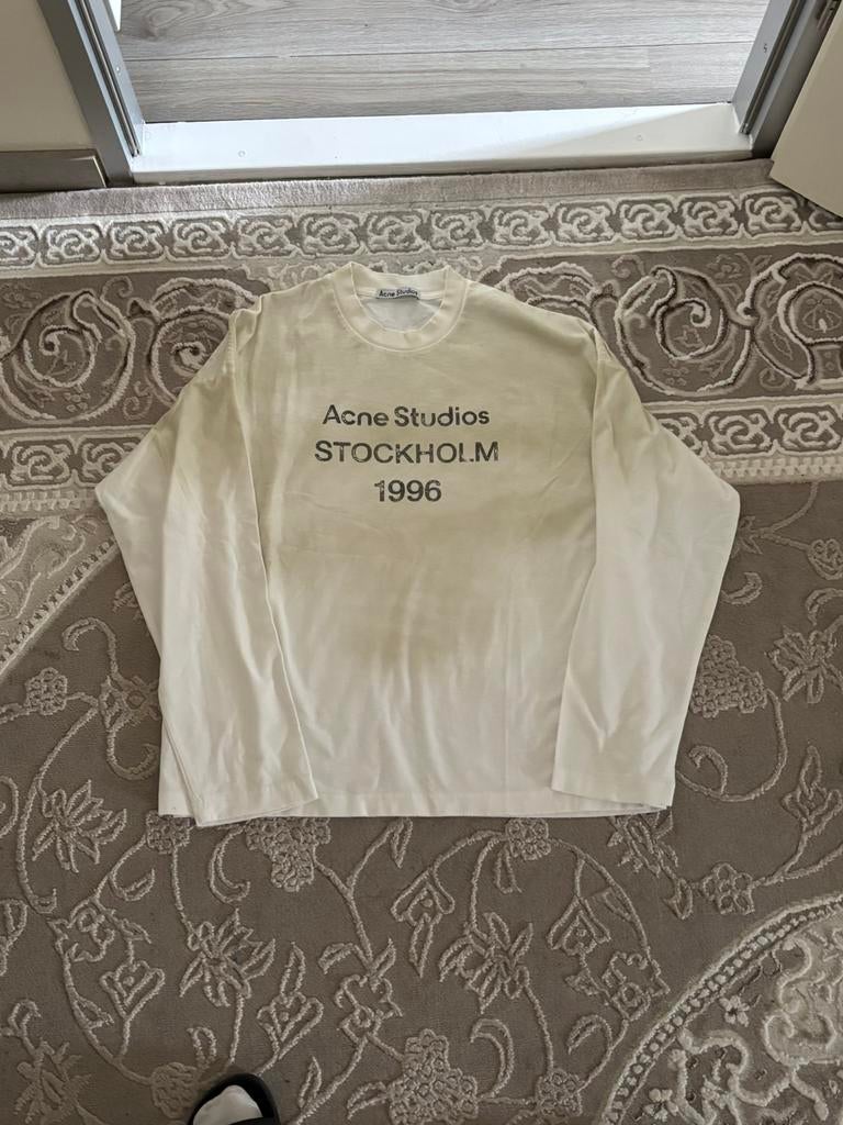 Acne Studios Longsleeve, Ophalen of Verzenden, Zo goed als nieuw, Maat 48/50 (M), Wit