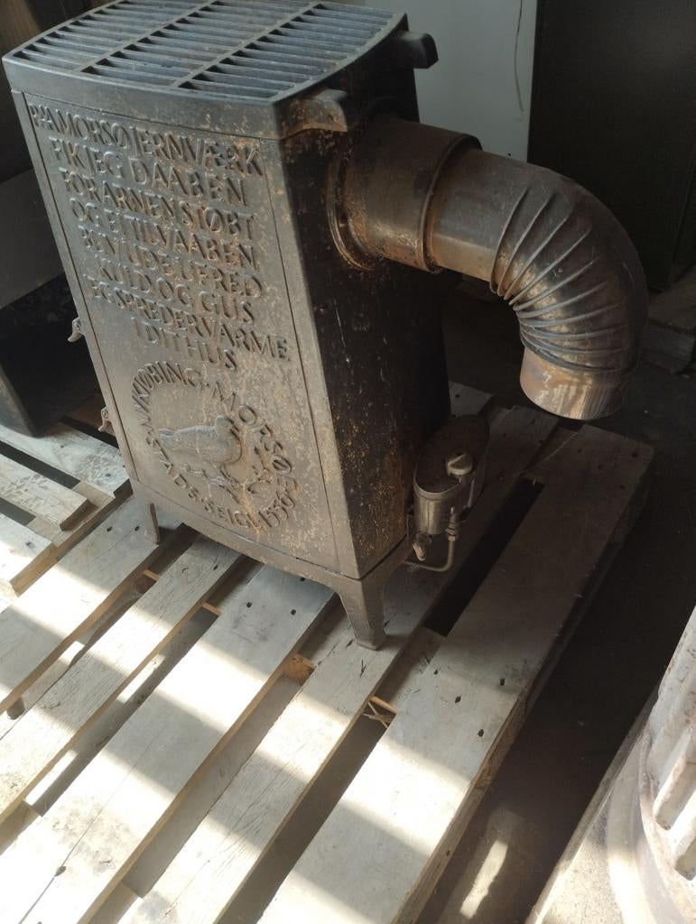 Gietijzeren hout kachel, Ophalen, X, X, X