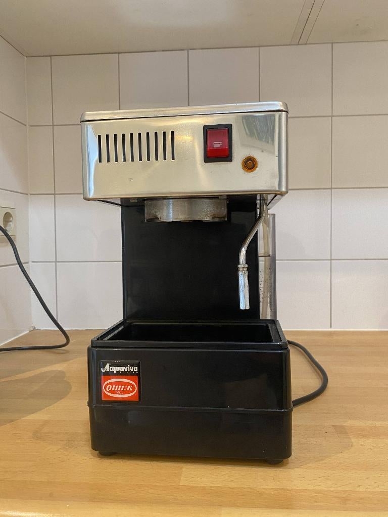 Quickmill espresso apparaat (opknappertje), Ophalen, Gebruikt, Espresso apparaat, Gemalen koffie
