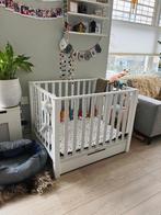 Bopita babybox ‘Bram’ – wit met lade, Ophalen, Gebruikt, Rechthoekig, In hoogte verstelbaar